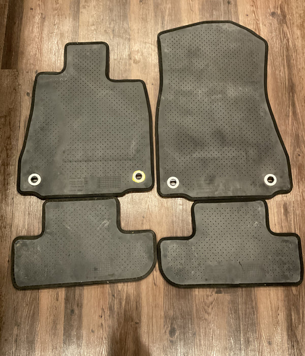 2015 LEXUS RC-F RCF SET (4) BLACK CARPET FLOOR MAT PT208-24150