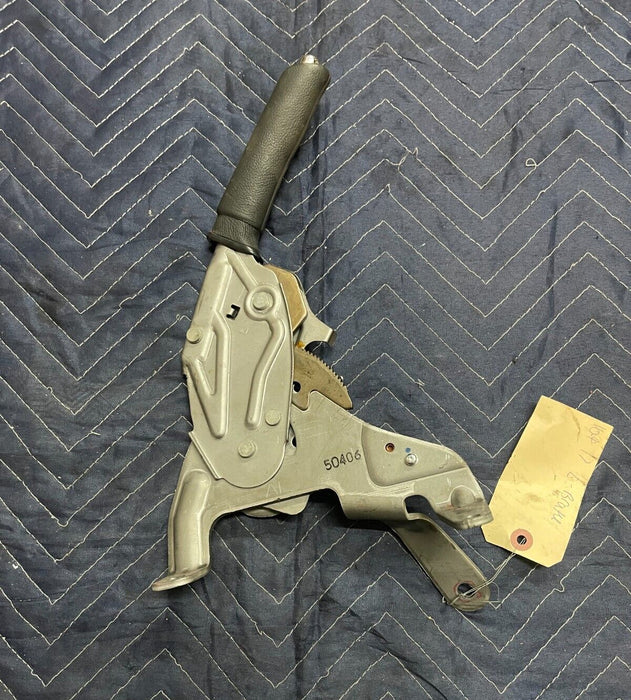 2015 SUBARU BRZ FRS FR-S LEATHER EMERGENCY E BRAKE HANDLE LEVER W/ RED STITCHING