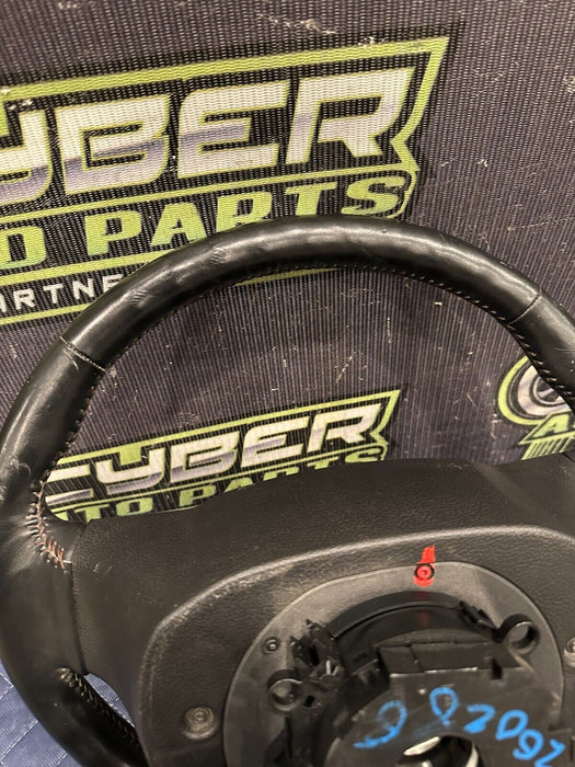 2019 FORD F250 F350 F450 BLACK LEATHER STEERING WHEEL ADAPTIVE CRUISE OEM ~WEAR~