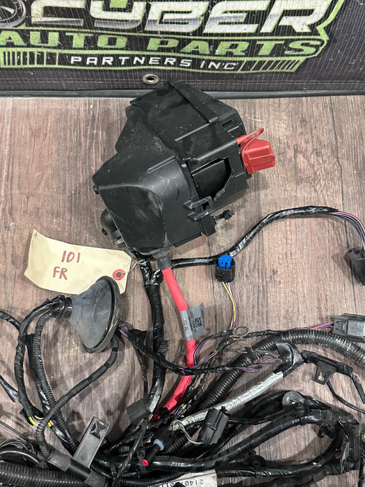 2015 JAGUAR F TYPE R V8 ENGINE WIRING POSITIVE JUMP PACK TERMINAL EX53 14K011