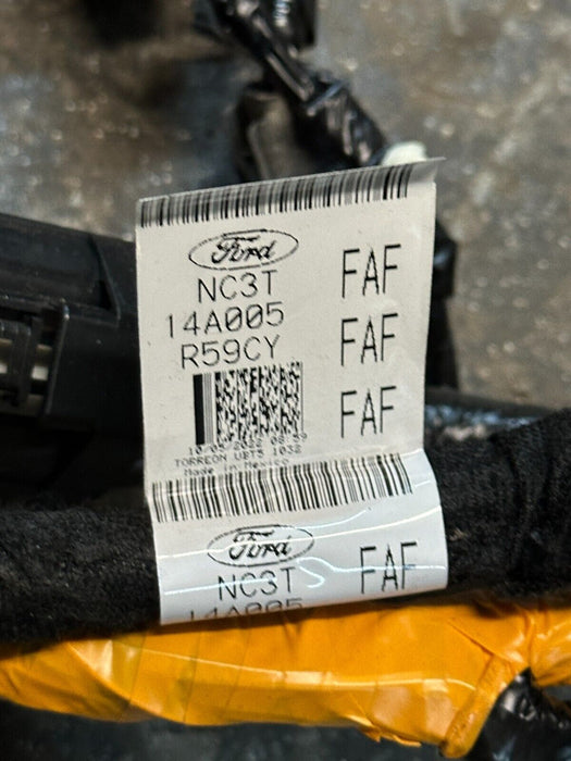 2022 FORD F350 PLATINUM INTERIOR CAB FLOOR HARNESS NC3T 14A005 FAF OEM ~READ~