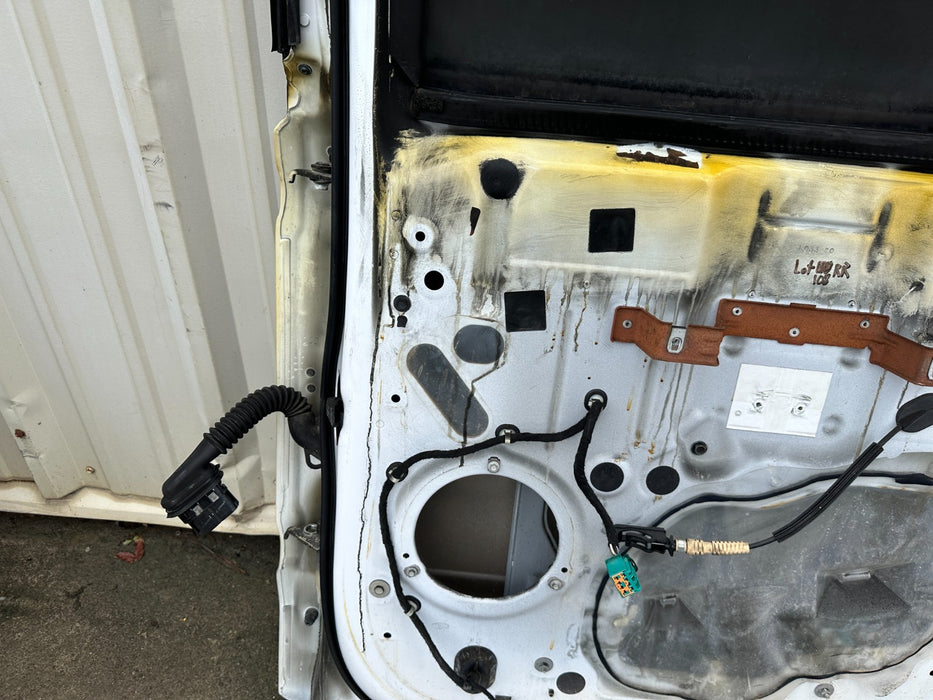 2020 FORD F250 F350 REAR RIGHT DOOR SHELL OEM *HEAT FLAWS*