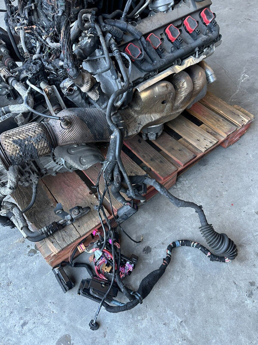2014 AUDI R8 5.2L V10 ENGINE MOTOR LONG BLOCK ASSEMBLY 31K MILES