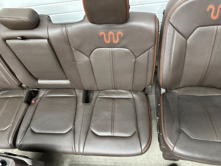 2017-2019 FORD F250 F350 F450 KING RANCH FRONT REAR SEATS ONLY!