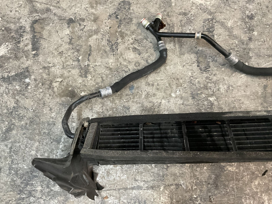 2017 MERCEDES C63 AMG CABRIOLET OEM FRONT OIL COOLER W/LINES 099 500 00 01