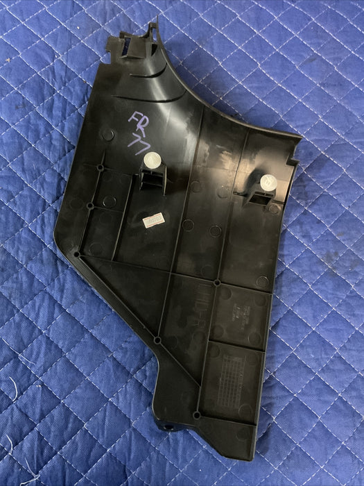 2017 NISSAN 370Z NISMO PASSENGER RIGHT DASHBOARD COWL KICK PANEL TRIM OEM