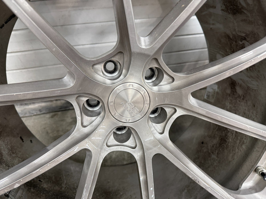 2024 BMW M3 G80 M4 G82 G8X BC FORGED WHEELS RIMS TIRES 5X112 *DAMAGE*