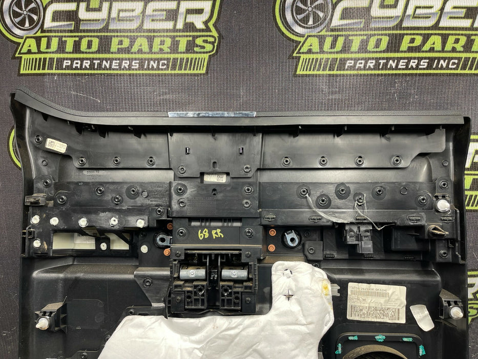 2017 FORD F250 BLACK OPS LARIAT INTERIOR DOOR PANEL REAR RIGHT LEATHER OEM