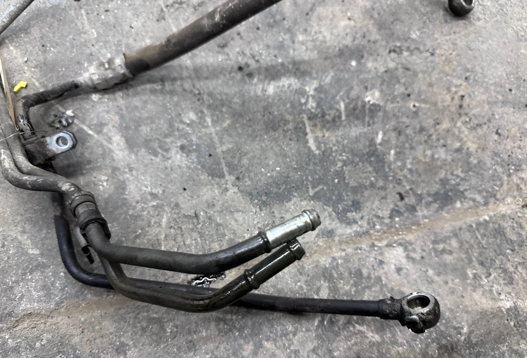 2017 NISSAN TITAN XD POWER STEERING LINES HOSE OEM