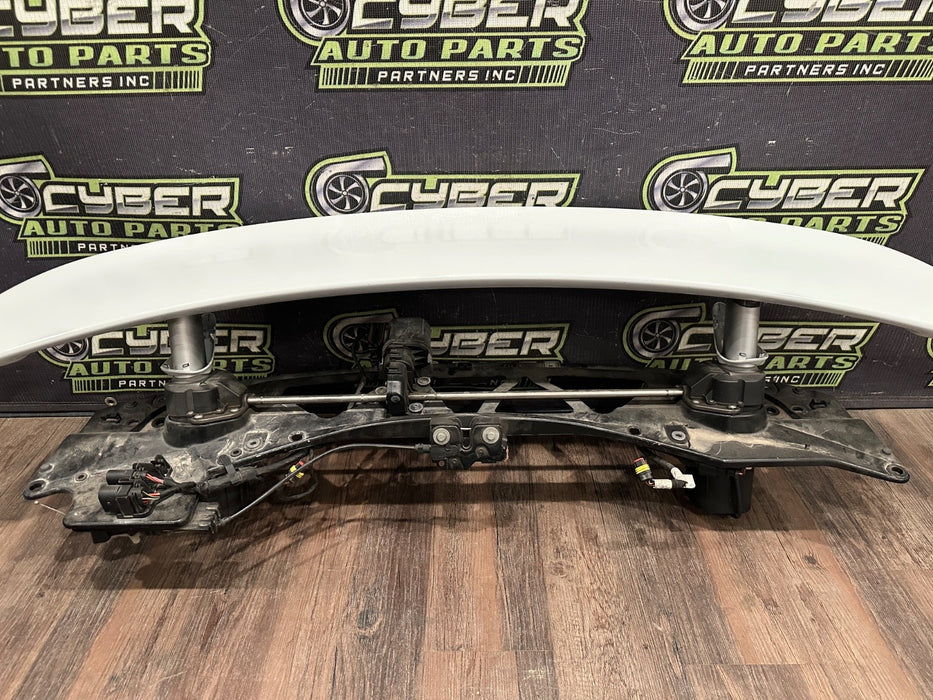 2014 PORSCHE 911 TURBO S SPOILER WING OEM *PAINT WEAR #13*