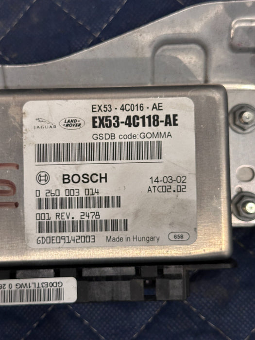 2015 JAGUAR F TYPE R DIFFERENTIAL LOCKING CONTROL MODULE EX53 4C118 AE OEM