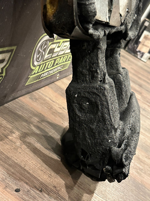 2017-2022 FORD F250 F350 F450 PASSENGER RIGHT TOW MIRROR BLISS OEM ~FIRE DAMAGE~