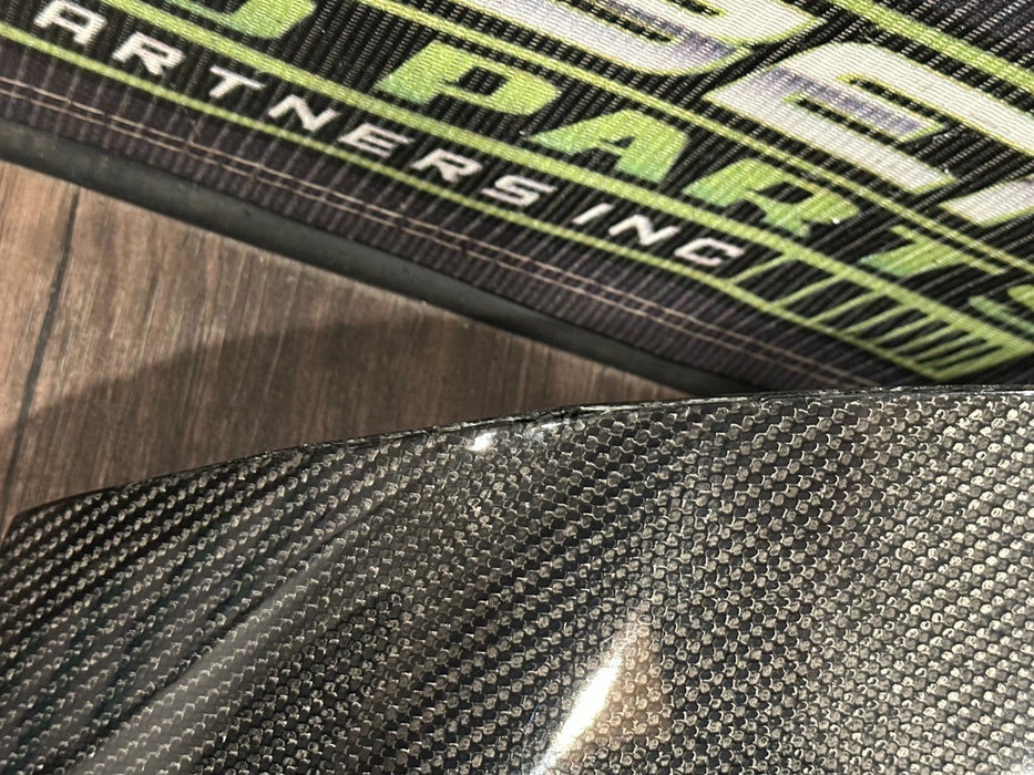 2012 AUDI R8 AFTER MARKET CARBON FIBER DECK SPOILER WING ASSEMBLY OEM *READ*