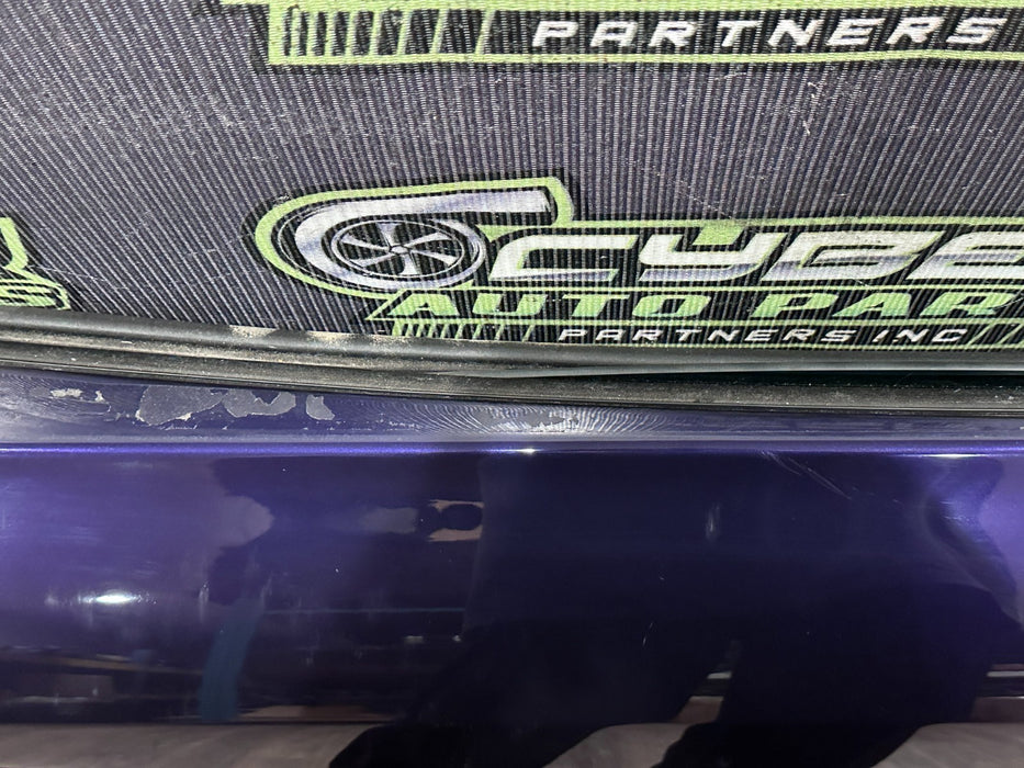 2014 AUDI R8 SPYDER RIGHT PURPLE DOOR SHELL W WINDOW OEM *FLAWS/READ*