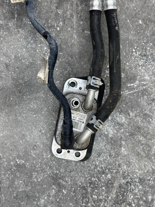 2017-2022 FORD F250 F350 DIESEL 6.7L FUEL COOLER W LINES OEM HC34-9N103-AC