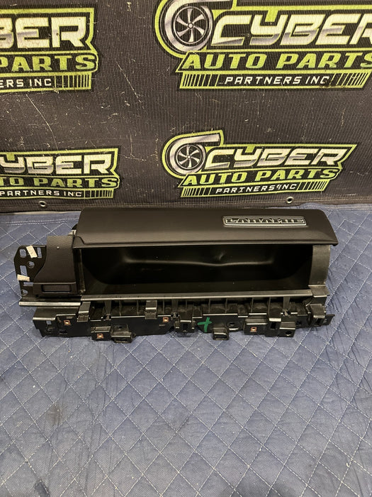 2024 DODGE RAM 3500 LARAMIE DASHBOARD UPPER GLOVE BOX STORAGE OEM *FLAWS 3,4,7*