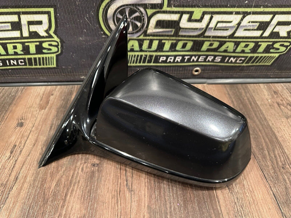 2011 BMW 550i F10 5 SERIES LEFT DOOR MIRROR GRAPHITE METALLIC (A90) *PAINT/READ