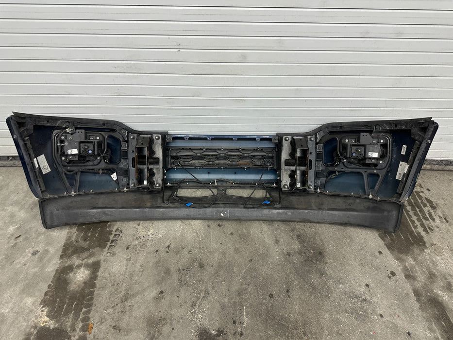 2021 RAM 2500 LARAMIE FRONT BUMPER W HARNESS BLUE PEARL (PPX) OEM *READ*