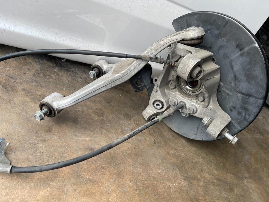 2010 NISSAN 370Z REAR RIGHT SUSPENSION KNUCKLE UPPER CONTROL ARM OEM 2009-2020