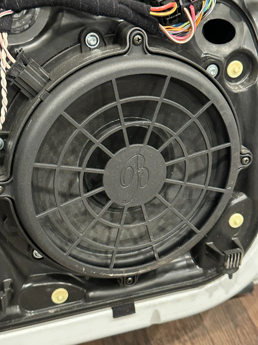 2014 PORSCHE 911 TURBO S DRIVER LEFT WHITE DOOR SHELL OEM *MINOR PAINT FLAW #5*