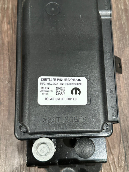 2022 DODGE RAM 2500 SURROUND CAMERA MODULE OEM 56029965AC