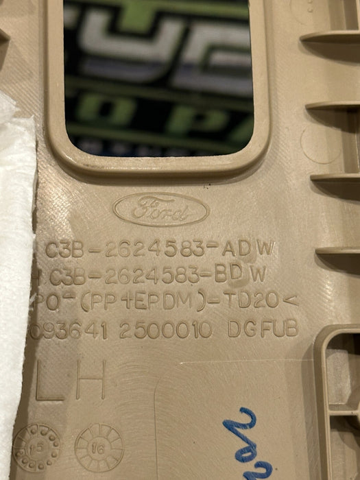 2017-2019 FORD F250 F350 F450 LARIAT LEFT DRIVER UPPER B PILLAR OEM ~SCRATCHES~