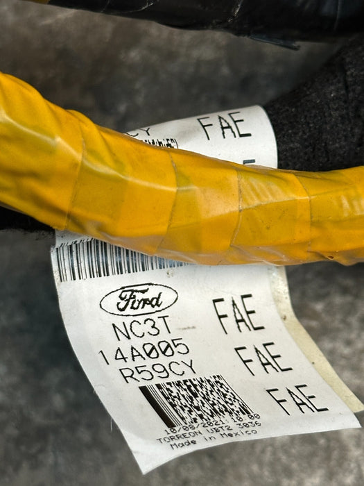 2022 FORD F250 PLATINUM DIESEL INTERIOR CAB HARNESS NC3T 14A005 FAE OEM~SNIPPED~