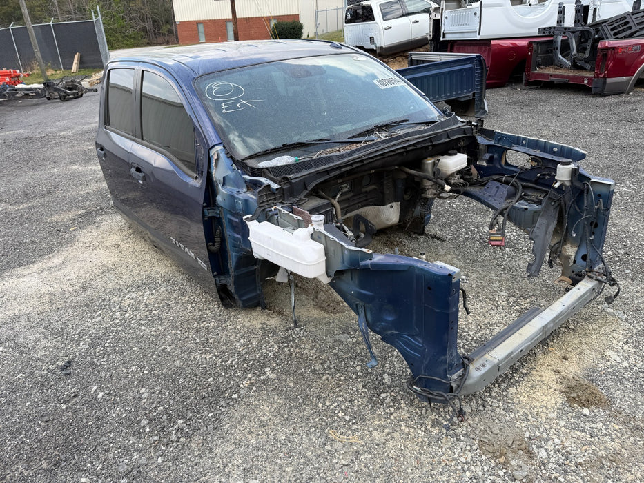 2016-2019 NISSAN TITAN XD CAB SHELL CREW CAB WITH DOORS