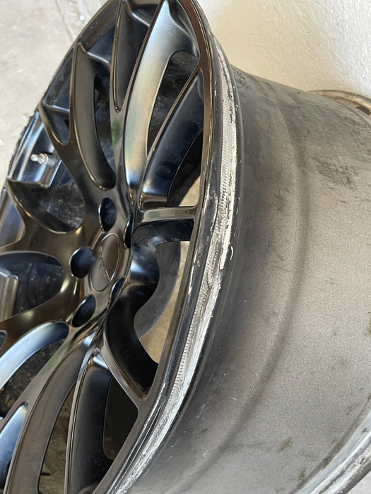 DODGE CHALLENGER CHARGER HELLCAT OEM RIM 20X9.5 *BEND, SCUFFS, SCRACTHES*