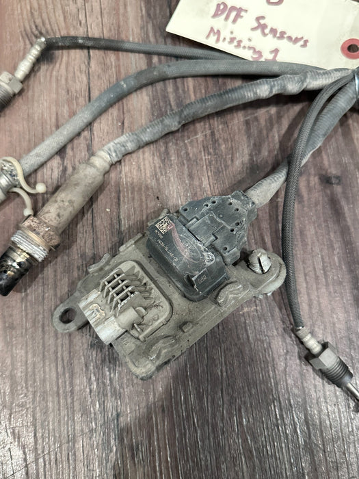 2019 FORD F250 DPF SENSORS OEM *MISSING 1 SENOR*