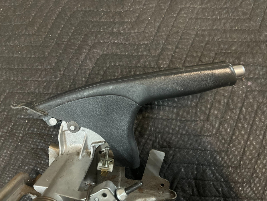 2009-2020 NISSAN 370Z LEATHER EMERGENCY E BRAKE HANDLE LEVER *SCRATCHES*