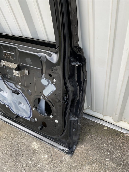 2017-2022 FORD F250 F350 F450 REAR DRIVER LEFT DOOR BLACK (G1,H5) OEM~DAMAGE~
