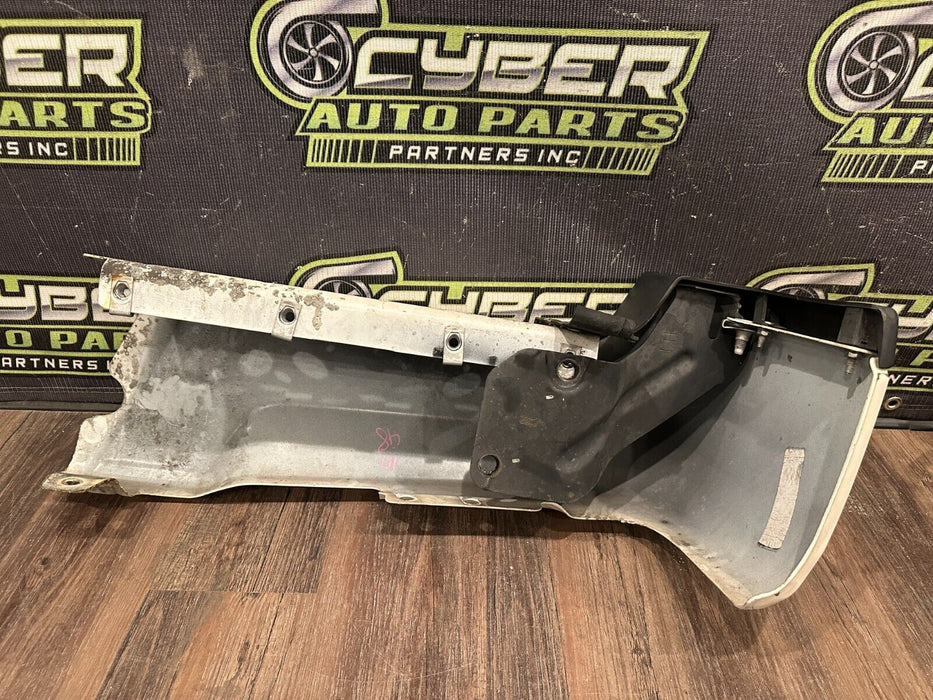 2017-22 FORD F250 F350 F450 REAR LEFT BUMPER CORNER MET WHITE (UG) OEM *READ*