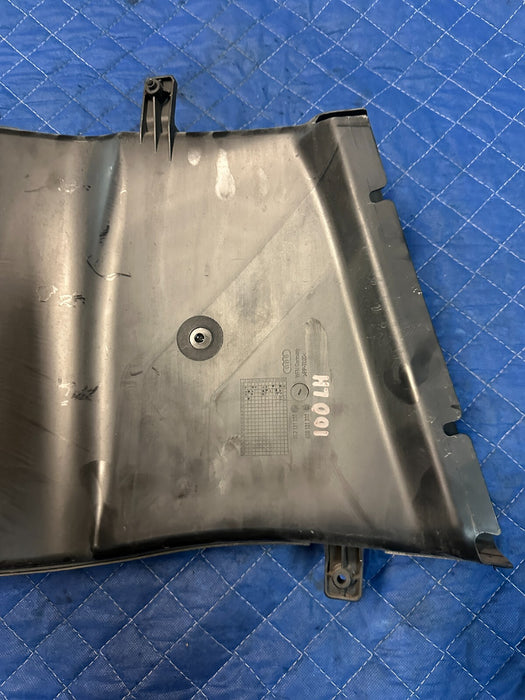 2018 AUDI R8 QUATTRO OEM REAR LEFTAIR INTAKE DUCT GUIDE 4S7 121 333