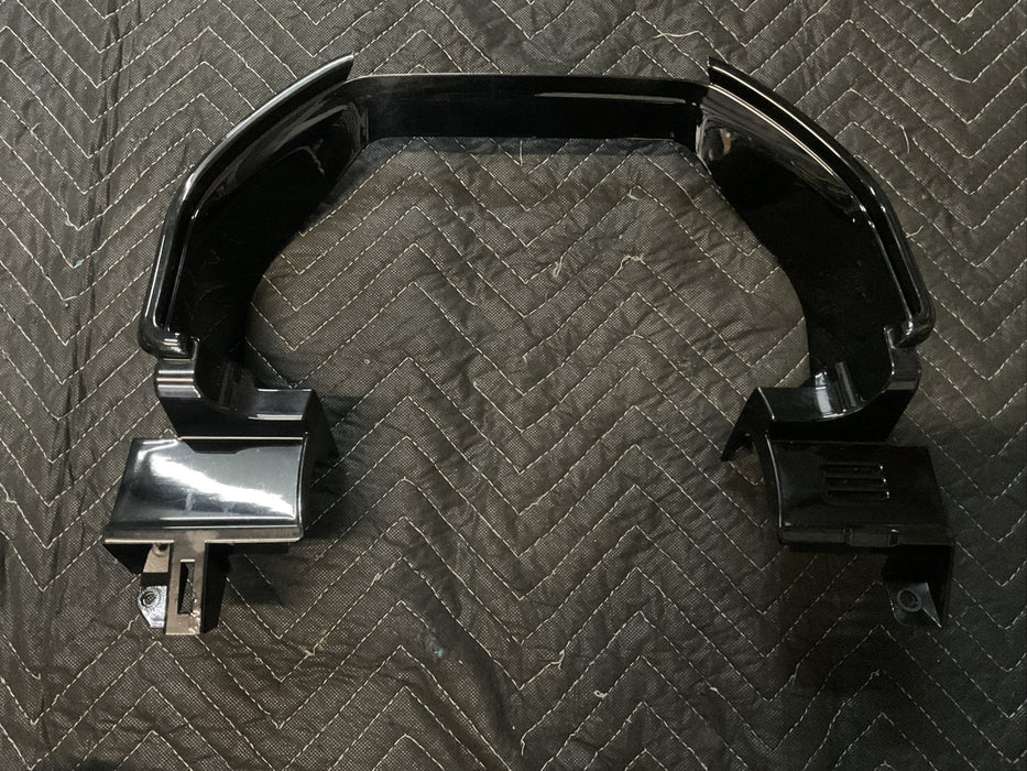 2017 FORD F250 F350 F450 BLACK WIDOW EDITION GAUGE CLUSTER SURROUND TRIM OEM