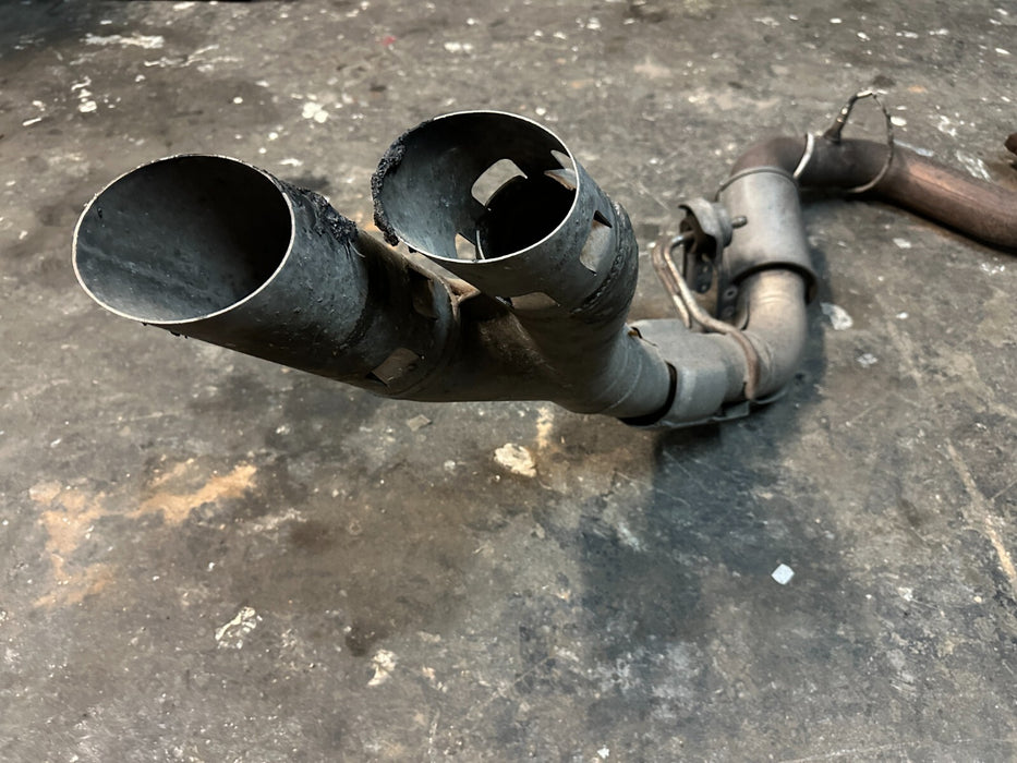2017-2022 F250 F350 F450 DIESEL 6.7L FACTORY EXHAUST MUFFLER TAIL PIPE OEM