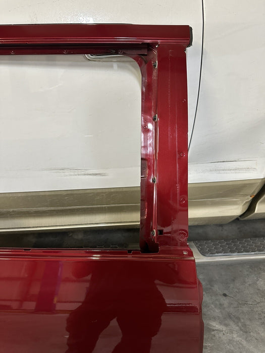 2017-2022 FORD F250 F350 REAR RIGHT DOOR TWO-TONE RUBY RED, CARIBOU (RR,H5)