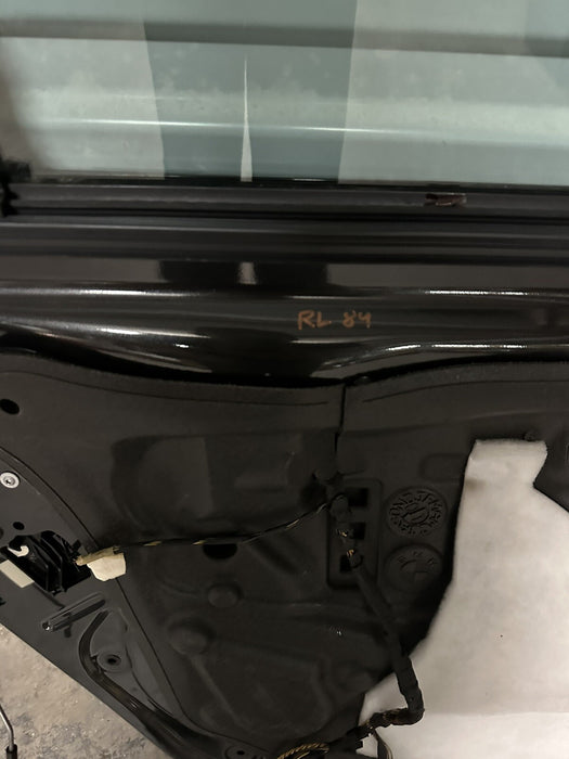 2011 BMW 550i F10 5 SERIES REAR LEFT DOOR GRAPHITE METALLIC (A90)~MINOR SCUFFS~