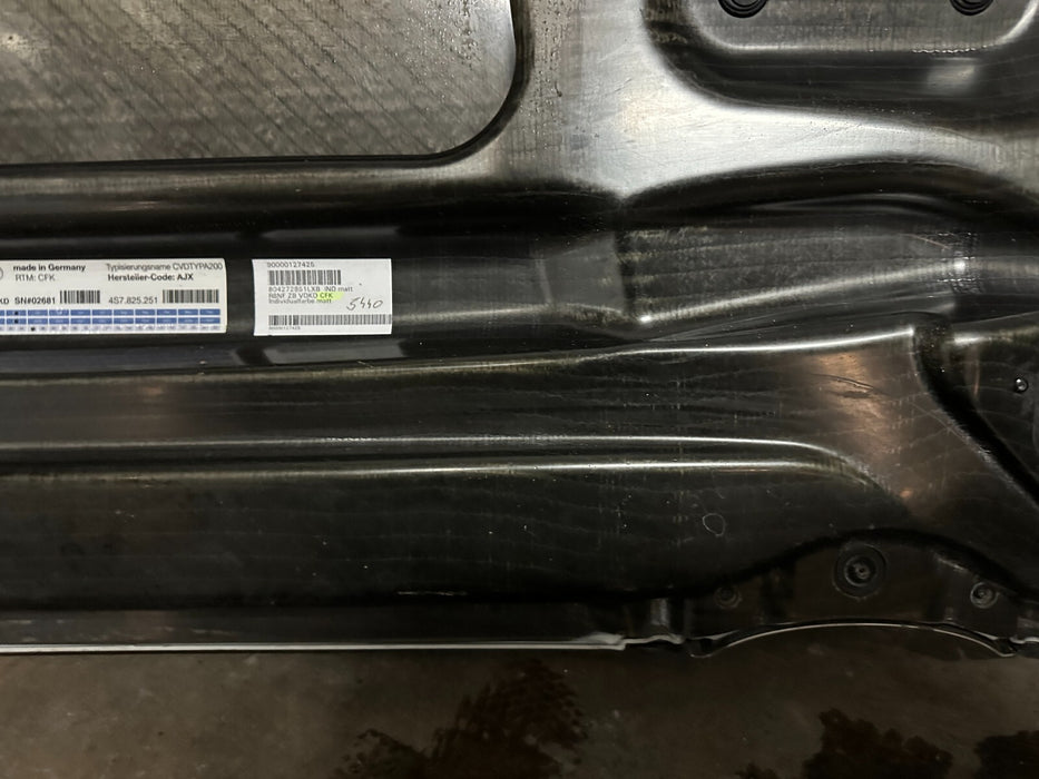 2017 2018 AUDI R8 SPYDER PLUS CONVERTIBLE SOFT TOP ENGINE LID CARBON FIBER OEM