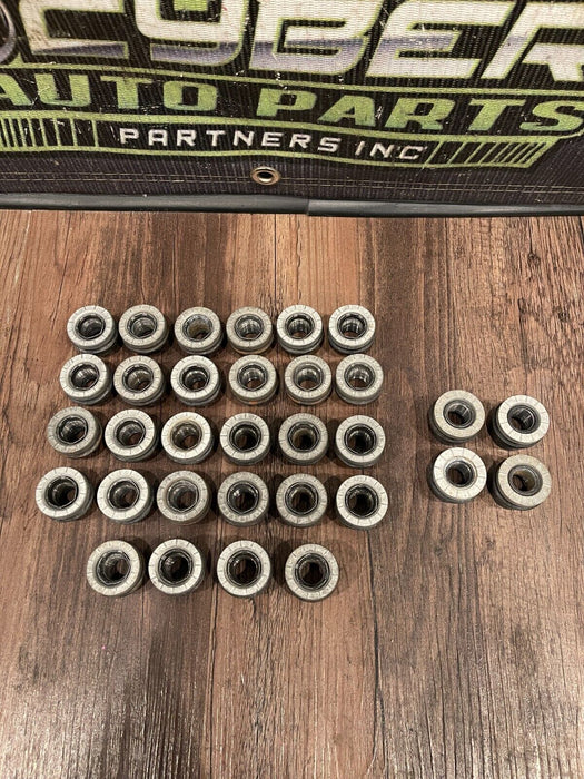 2017-24 FORD F350 DUALLY SUPERDUTY 6.7L 32 PIECE LUG NUTS OEM *READ/MISS KEY*
