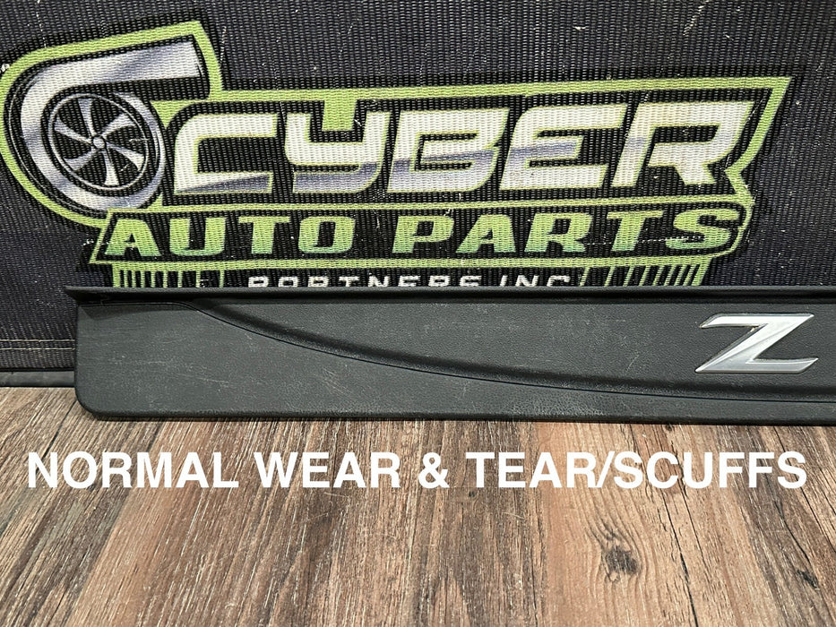 2010 NISSAN 370Z DRIVER LEFT SCUFF SILL KICK PLATE OEM *NORM WEAR & TEAR*