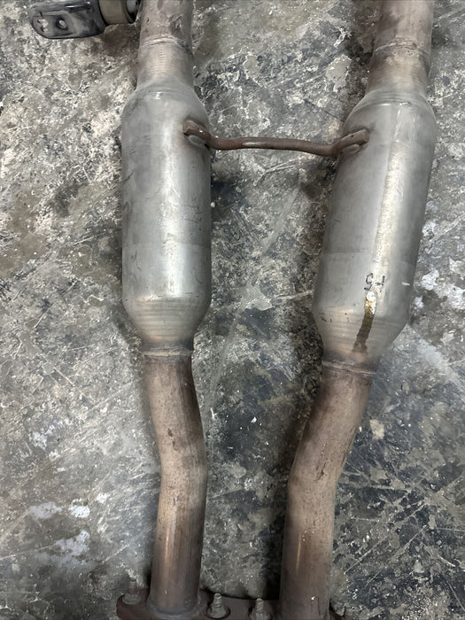 2019 NISSAN 370Z NISMO MID PIPE H AND Y MUFFLER EXHAUST PIPE OEM