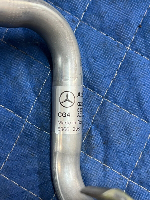 2015 MERCEDES C63S AMG A/C REFRIGERANT SUCTION HOSE 205 830 16 00  2058301600