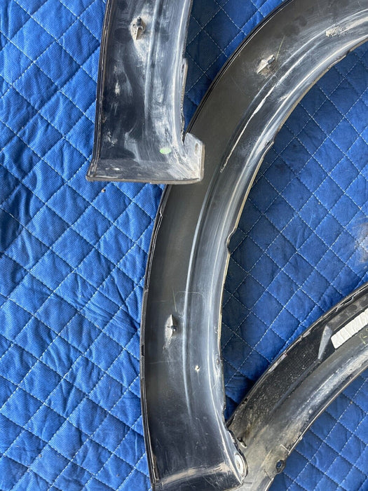 2016 2019 NISSAN TITAN XD RESERVE FRONT & REAR FENDER FLARE SET OEM