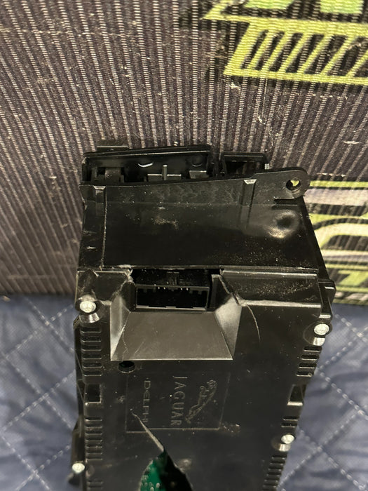 2015 JAGUAR F TYPE A/C CLIMATE CONTROL SWITCH PANEL OEM EX53 18C858 EK ~DAMAGE~