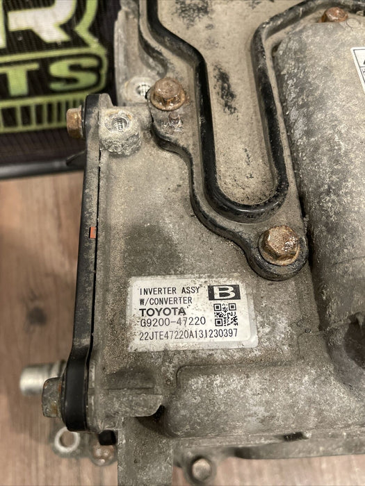 2014 TOYOTA PRIUS V HYBRID DC INVERTER CONVERTER CHARGER OEM G9200-47220