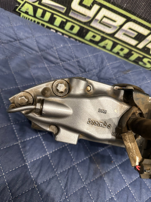 2014 AUDI R8 BREMBO REAR RIGHT CARBON CERAMIC BRAKE CALIPER OEM *READ*