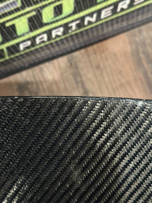 2012 AUDI R8 AFTER MARKET CARBON FIBER DECK SPOILER WING ASSEMBLY OEM *READ*