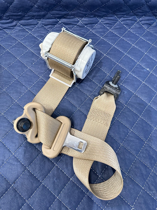2017-2019 FORD F250 F350 LARIAT TAN REAR LEFT MIDDLE RIGHT SEATBELTS OEM