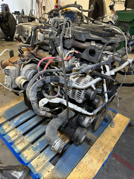 2017 RAM 2500 DIESEL ENGINE 6.7L CUMMINS 167K MILES OEM *DAMAGE TO BLOCK*